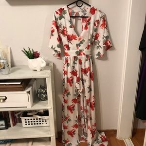 Women’s Floral Romper Dress Small